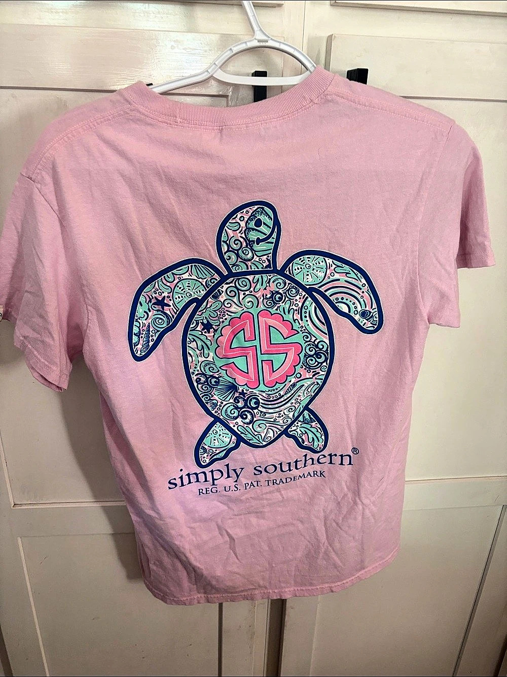 Simply Southern Mandala Turtle Tracking T-Shirt Pink